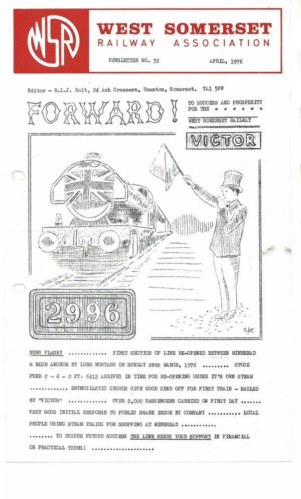 Newsletter No 32 - April 1976